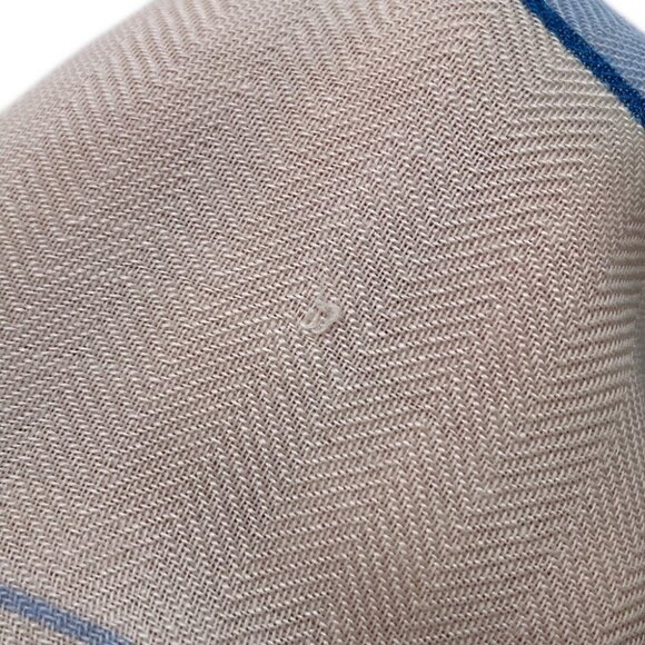 HERMES Giant Square HORSE CLUB Horse Club Size 140 Cashmere70% Blue Ciel/Pin... - Picture 2 of 5